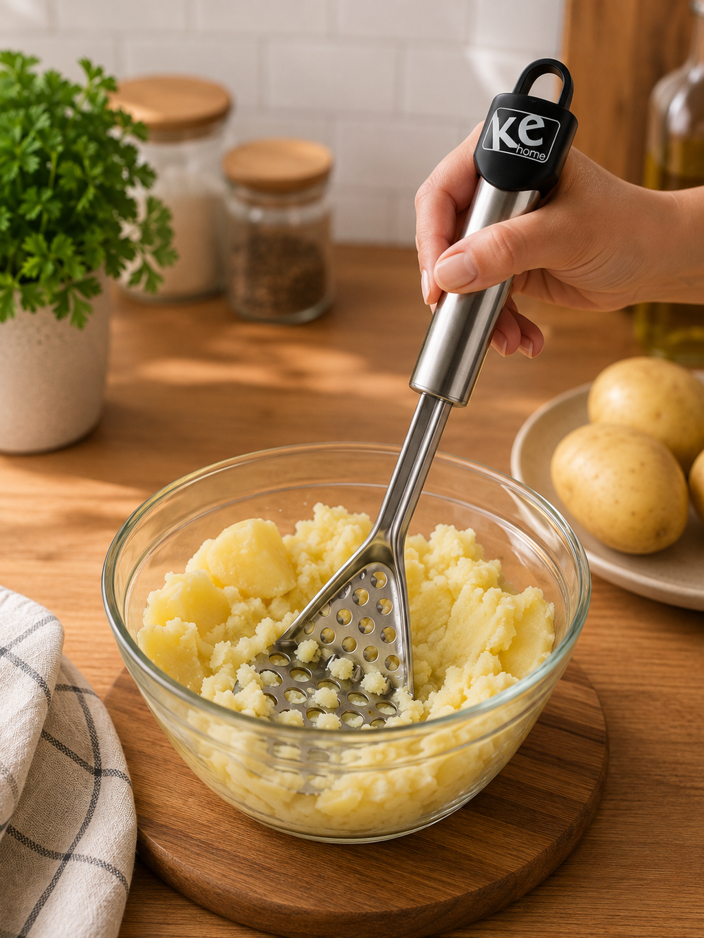 Amassador de Batatas Inox KE Home