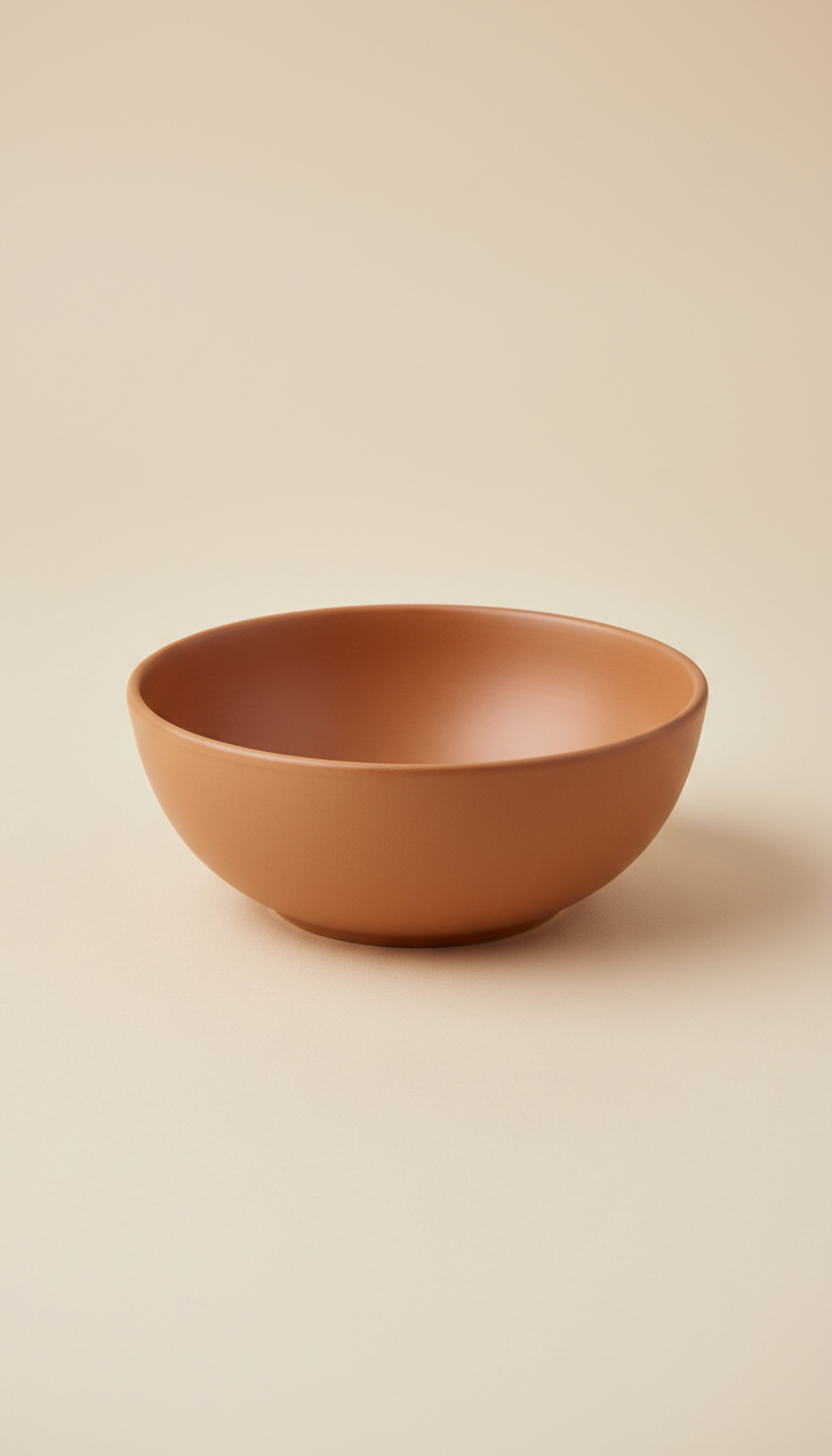 Bowl de terracota para servir