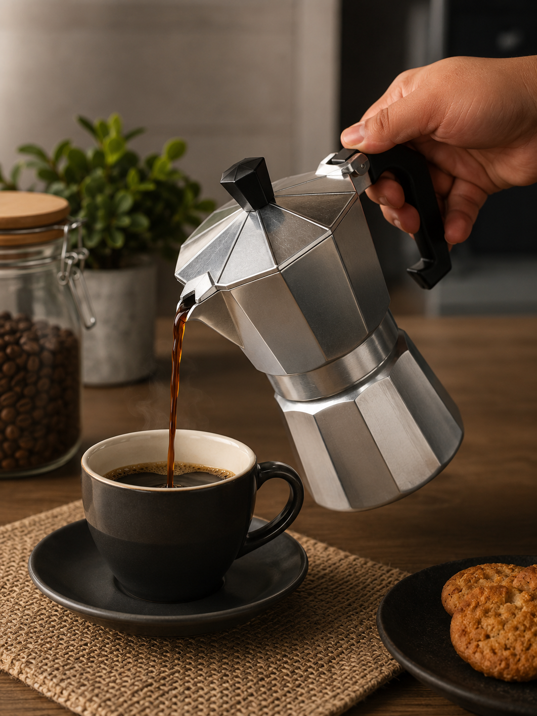 Cafeteira Italiana Moka 3 Xícaras