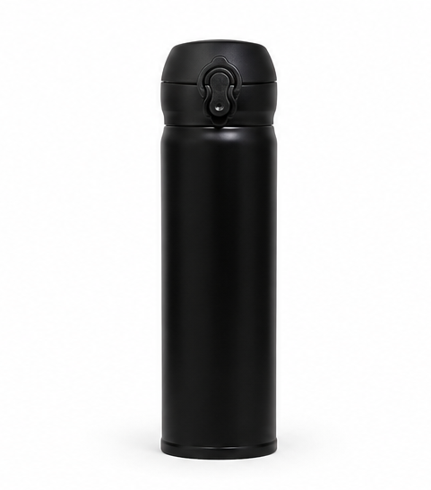 Garrafa Isotérmica Inox 450ml com Trava na Tampa