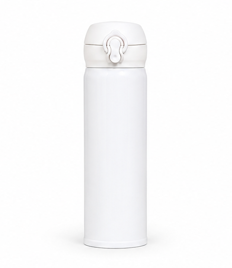Garrafa Isotérmica Inox 450ml com Trava na Tampa