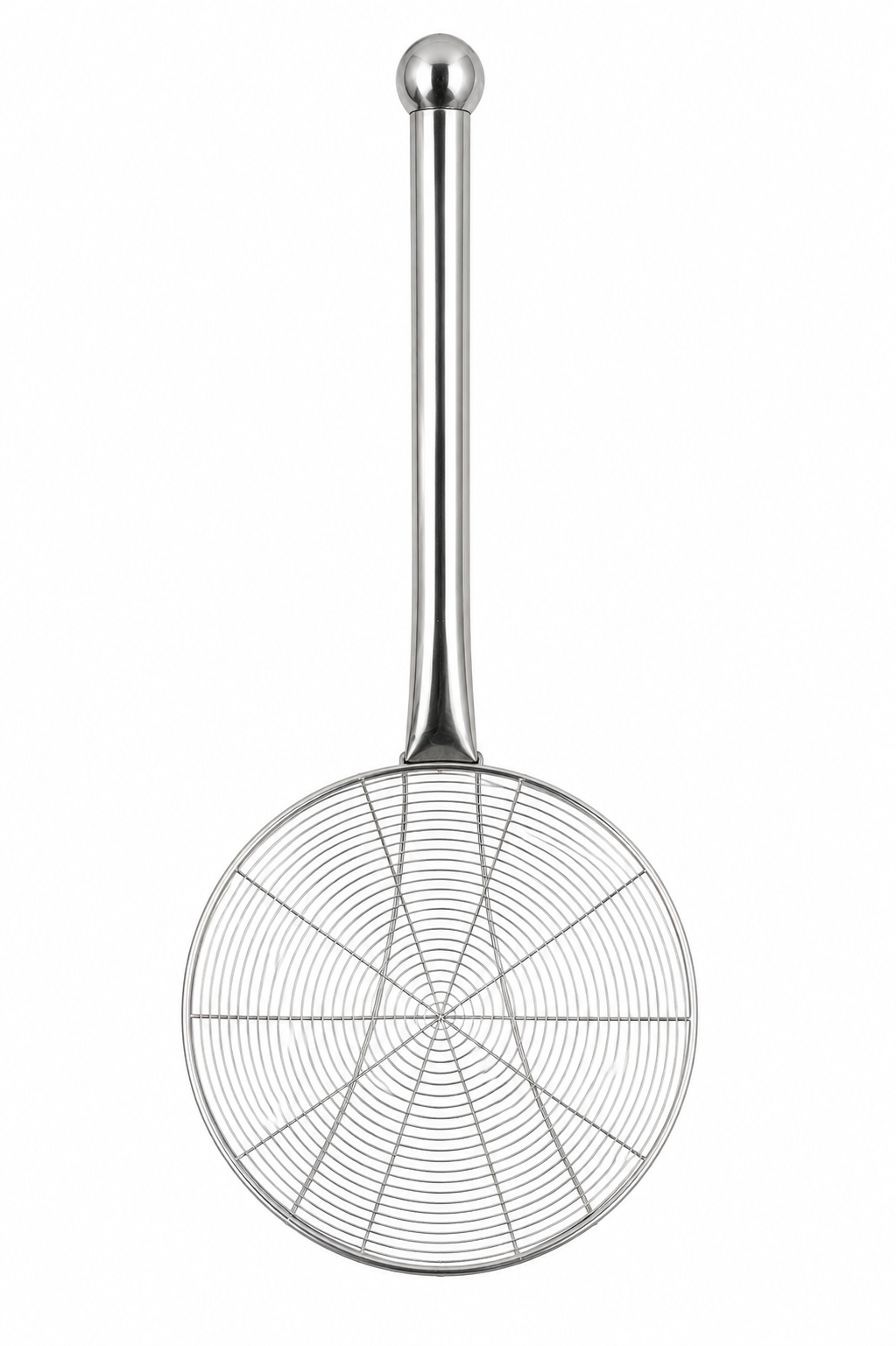 Escumadeira Inox com Cabo Longo