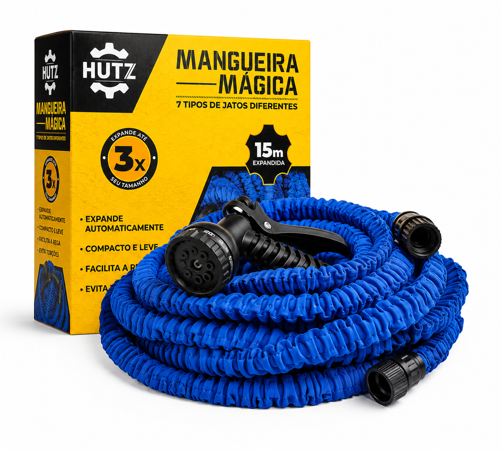 Mangueira Mágica Expansível 15m