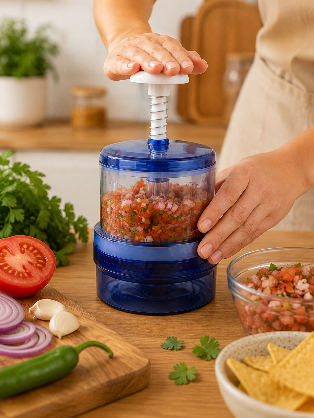 Bate Pik – Processador Manual de Alimentos Keita