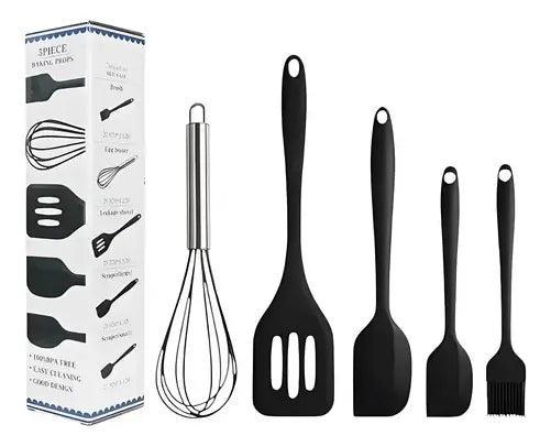 Kit Utensílios de Cozinha com 5 pçs