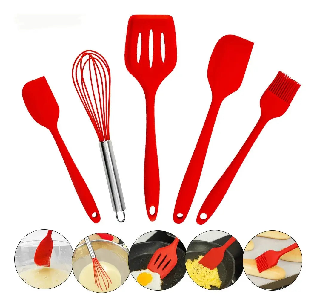 Kit Utensílios de Cozinha com 5 pçs